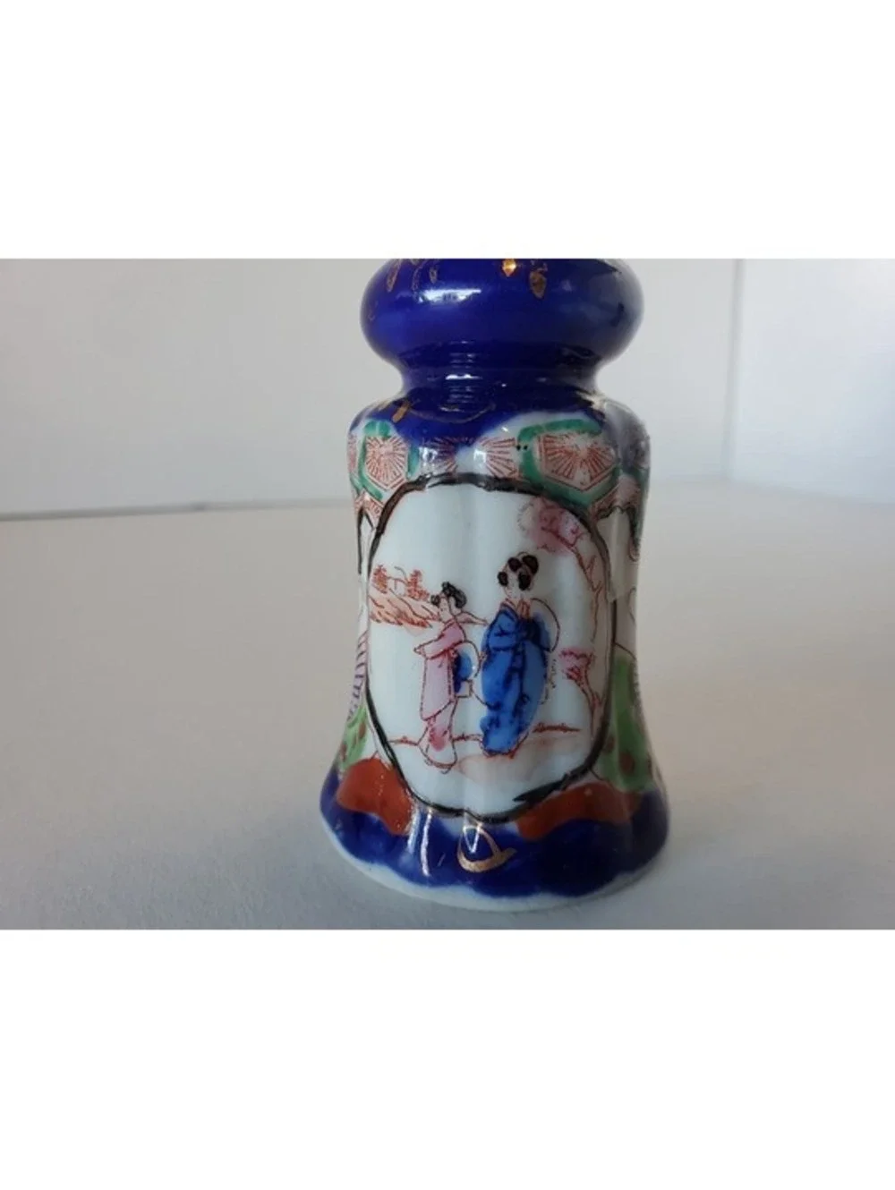 Vintage Porcelain Japanese Geisha Girl Salt Pepper Shakers